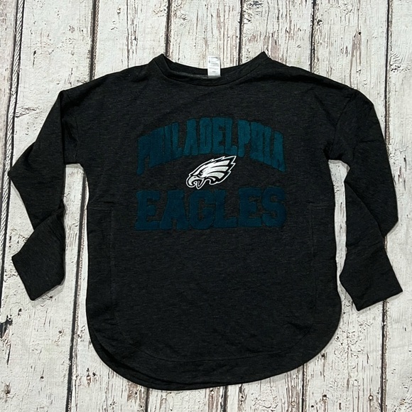 Women's Philadelphia Eagles NFL Football Pullover Jumper Sweatshirt - Picture 3 of 4